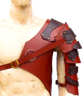Leather Pauldron